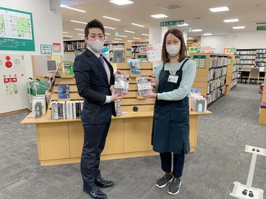 地元の図書館へ寄贈