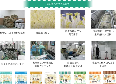 名水美人ができるまで