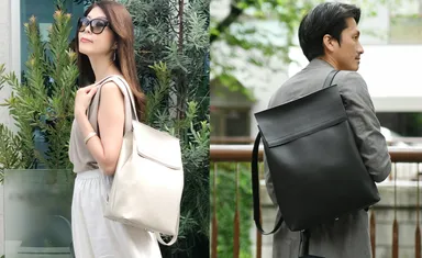 「BILLY 2wayリュック」左がMサイズ、右がLサイズ