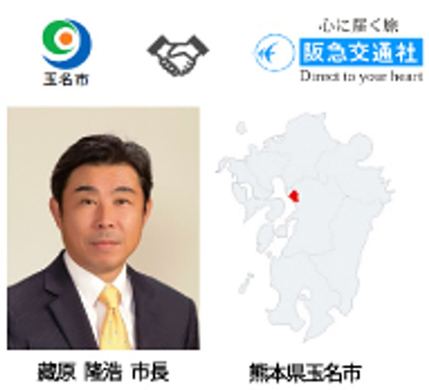 玉名市との社員派遣の協定締結による
地域活性化推進のお知らせ