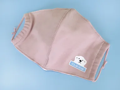 マスクのワンポイントに。