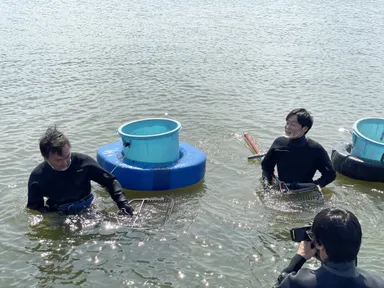 【島根編　「手掻きしじみ」獲りに挑戦　かまいたち 山内さん＆和牛 川西さん】
