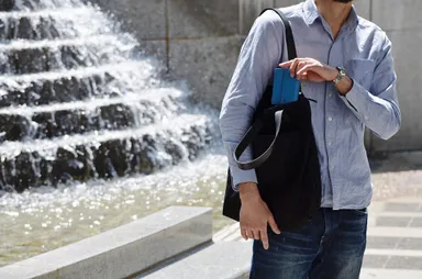 カバンに入れても嵩張らない