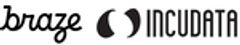 Braze株式会社、インキュデータ株式会社のロゴ