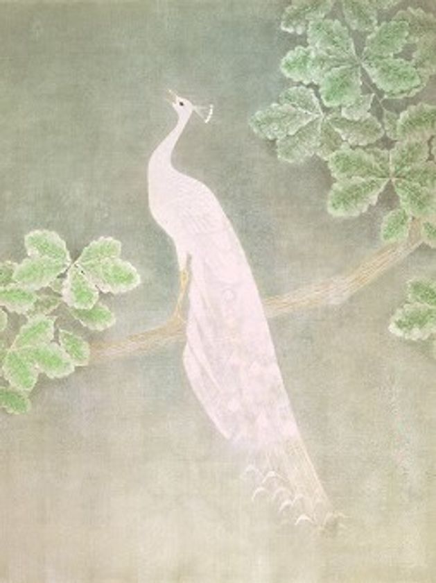 【松伯美術館】
上村淳之 米寿記念 ２
「上村松園・松篁・淳之 三代展 ―鳥たちに魅せられて―」を開催します。