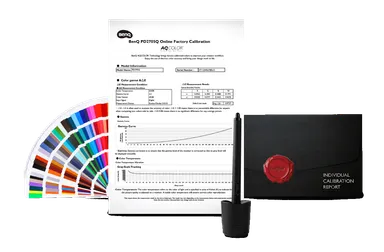 工場出荷時の個別のキャリブレーション