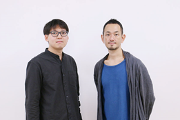 左：勝山 基徳さん　右：GLASS-LAB株式会社　椎名 隆行さん
