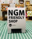 NGM(ぬいぐるみ)フレンドリー店の目印のポップ