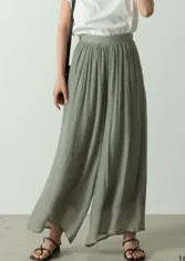 楊柳ワイドスカンツ