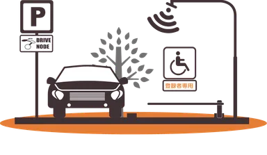 障害者駐車スペースの確保