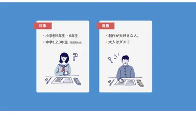 対象：小学5.6年生、中学1.2.3年生