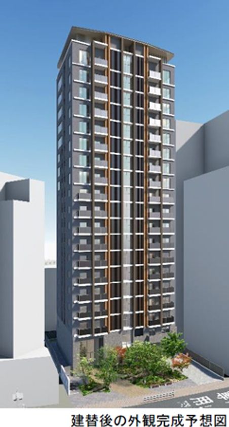 港区の容積率緩和特例制度を活用
『マンション京都白金台建替事業』 のマンション建替組合が設立
～「マンションの建替え等の円滑化に関する法律」による
マンション建替事業～