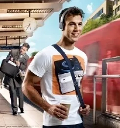 Jabra HALO2 装着イメージ