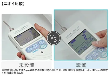 【ニオイ比較】