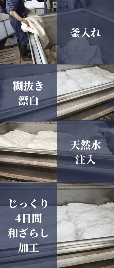 きばた釜入れ～和ざらしまで