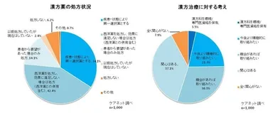 漢方薬の処方状況