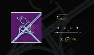 media2U 音楽再生画面