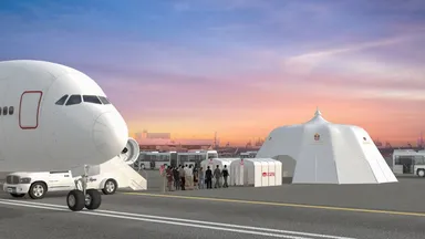 エアポート除染ゲートとの併用例