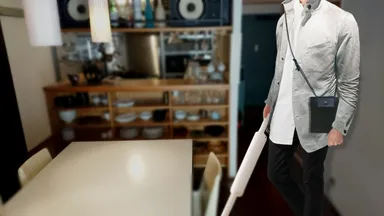 掃除イメージ ブラック