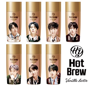 その他 その他 BTSスペシャルパッケージ Hyホットブリュー バニララテ」非売品POP 