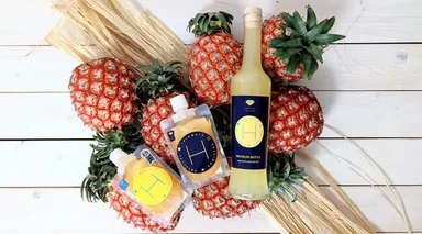 ピーチパインとピーチパインジュース