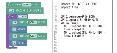 ブロックとコードの双方向変換