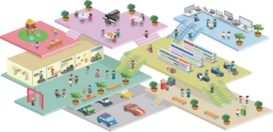 利用シーン(商業施設)