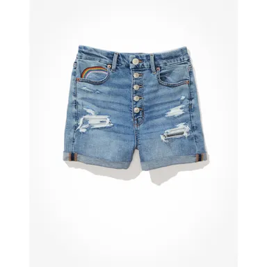 AE プライド カーヴィハイウェスト デニムショーツ 7,900円