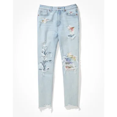 AE プライド パッチ付 マムジーンズ 15,900円