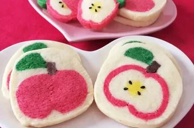 可愛いりんごのクッキー♪