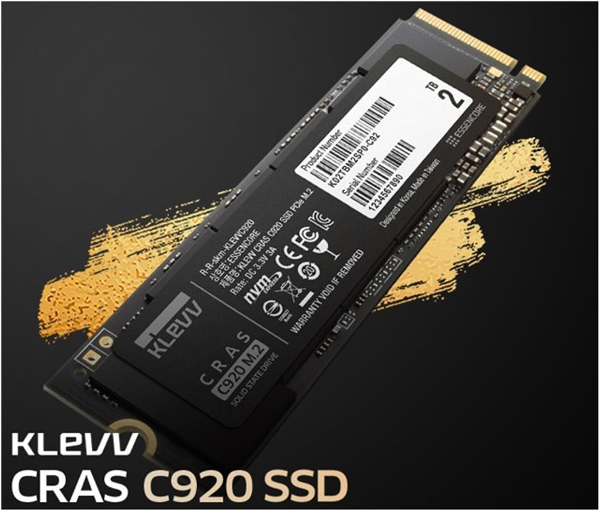 ESSENCORE KLEVV、次世代PCIe(R)テクノロジーの
DRAM内蔵型SSD CRASシリーズ「C920、C720」Amazonで発売