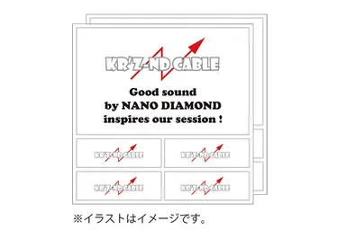 リターン・ステッカー2枚＆サンクスレター：ご支援金3,000円