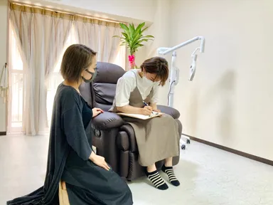 丁寧なカウンセリングで初めての方でも安心です。