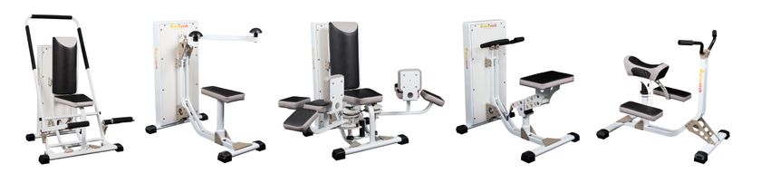 誰でも簡単にできる動的ストレッチマシン「Rakuretch」 業界初の新機能