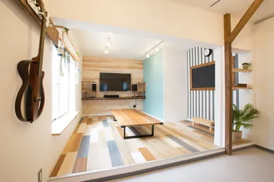 「自由に使える平屋建て」室内