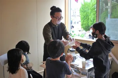 マルシェ内  焙煎珈琲販売