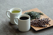 コーヒーと日本茶の異色のコラボ