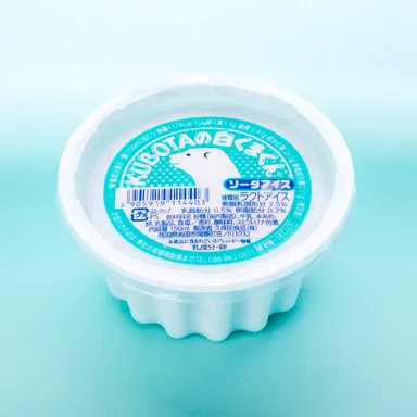 KUBOTAの白くまくんソーダアイス