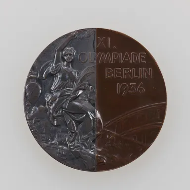 大江季雄・西田修平(棒高跳)　友情のメダル　1936年ベルリン大会