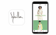 図1　『Sybilla公式アプリ』　アイコンとトップ画面