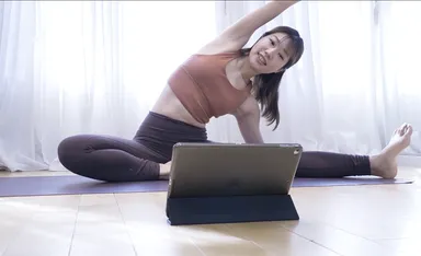 YOGATIVEレッスンの様子1