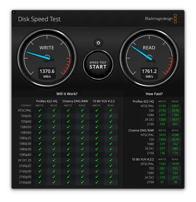 ベンチマーク(ext4)