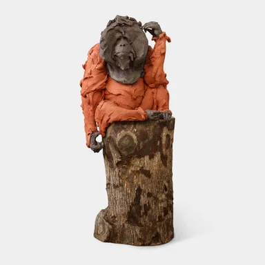 (2) ステファニー・クエール(イギリス)「Orangutan」2016年　作家蔵