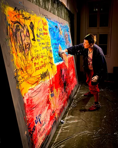 パリ2020年作業風景