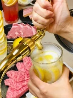 自分で注げるレモンサワー