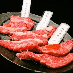 人気の阿波牛3種盛り