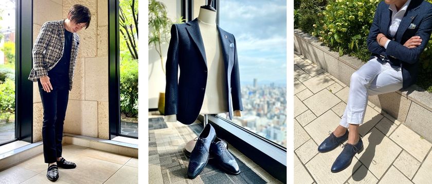 『ジャケットの生地でシューズも仕立てる』リンクコーデ
ダンコレが“ニューノーマル時代の新ファッション”を提案