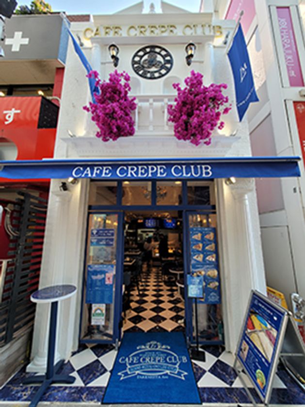 原宿最初のクレープショップ カフェクレープ が Cafe Crepe Club を原宿 竹下通りに6月1日オープン 株式会社ストロベリーハウスのプレスリリース