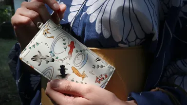 金魚　すっきりカードケース