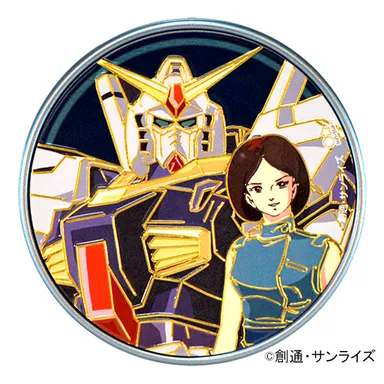 エマ＆ガンダムMk-II(プレート＆バッジクリップ)